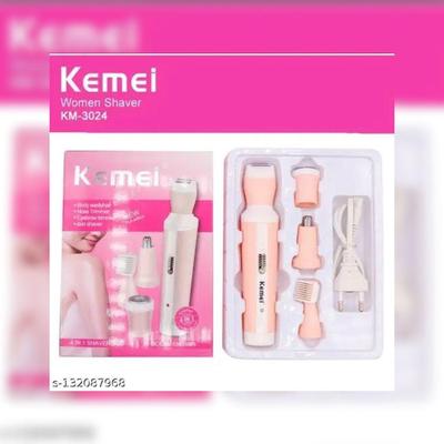 4-in-1 Lady’s Shaver – Rechargeable Cordless Trimmer Set for Women