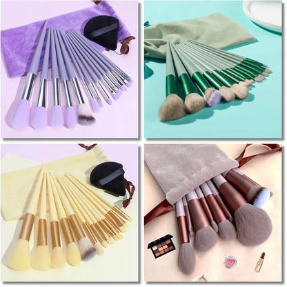 Reusable Makeup Brush Set – Perfect for Blending & Practicing