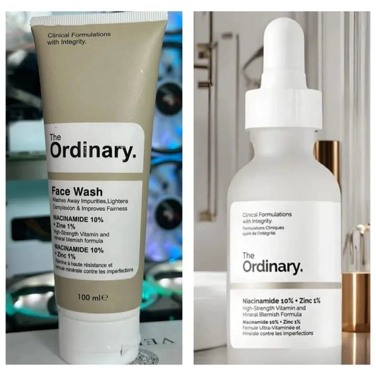 2 in 1 Face Wash & Niacinamide Serum – Cleanse & Care