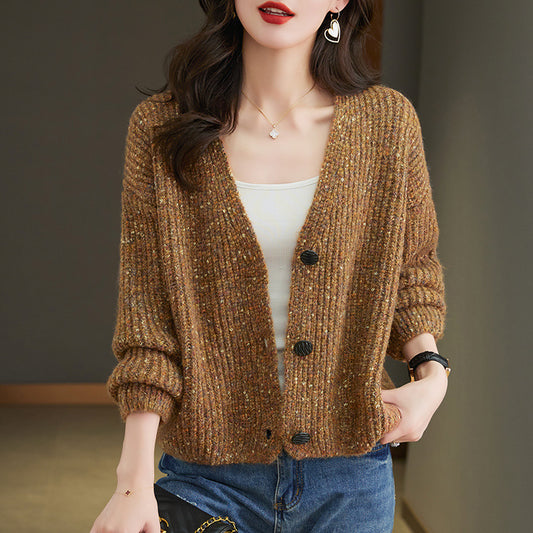 Women’s Winter Knitted Sweater – Loose Fit Pullover