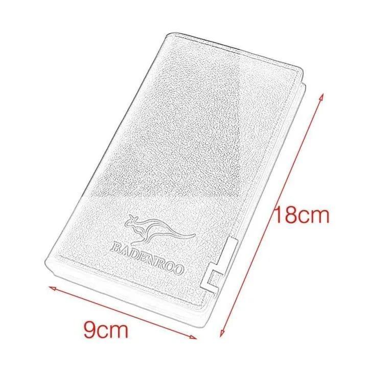 Men’s Leather Bi-Fold Wallet – Slim & Pocket Friendly