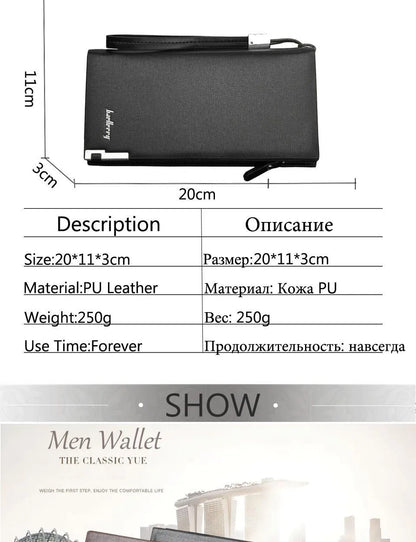 Men’s Leather Wallet –Classic Finish