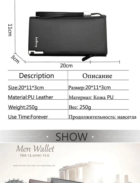 Men’s Leather Wallet –Classic Finish