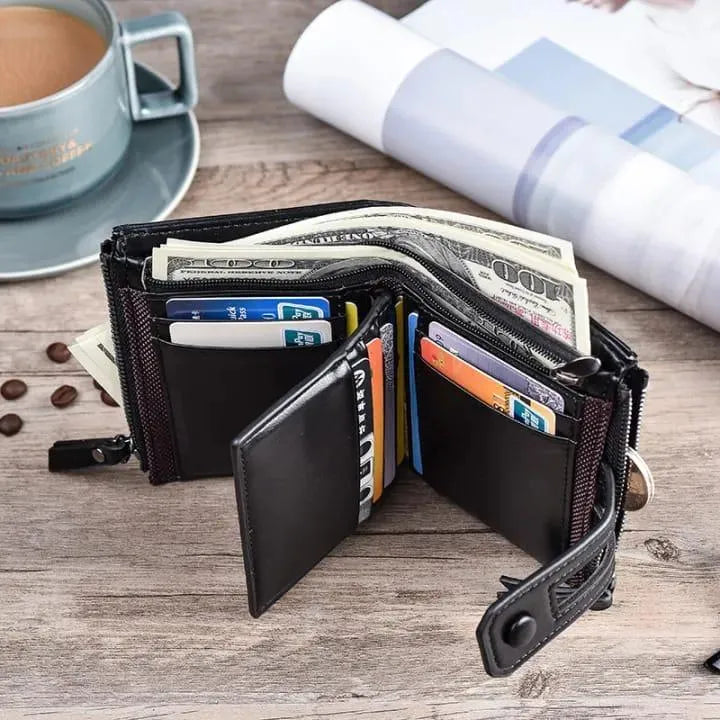 Men’s Leather Wallet – Stylish & and; Durable