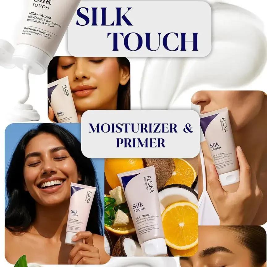 Flicka Silk Touch 3-in-1 Moisturizer &amp; Primer – Smooth, Long-Lasting Coverage