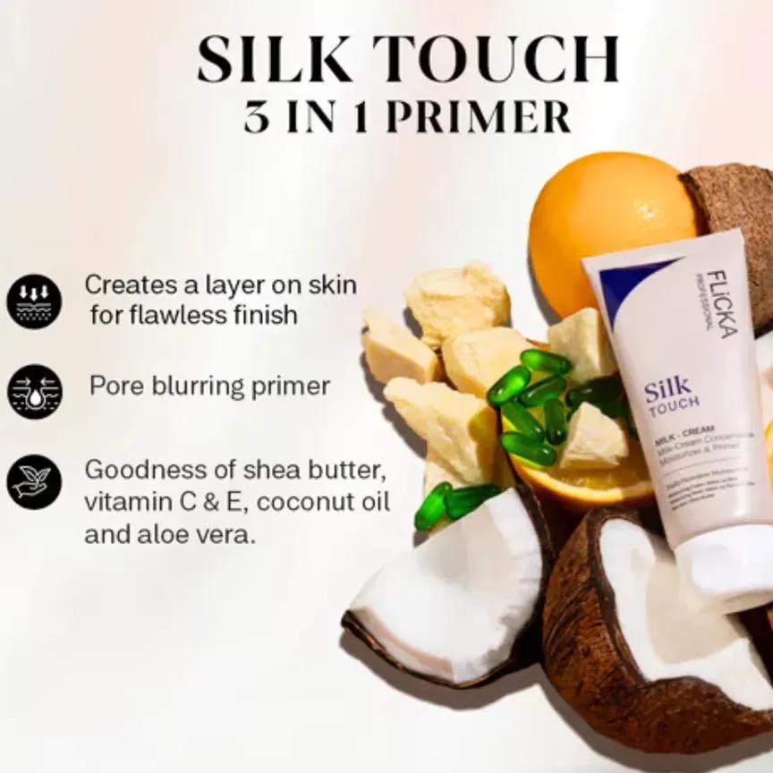 Flicka Silk Touch 3-in-1 Moisturizer &amp; Primer – Smooth, Long-Lasting Coverage