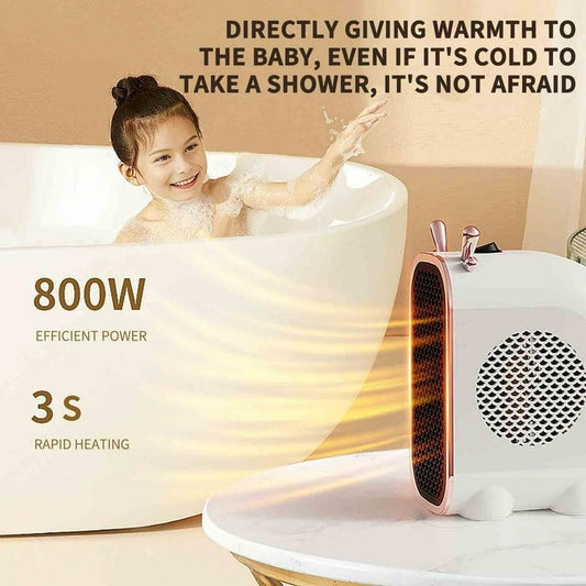 Portable Electric Heater – Compact &amp; Efficient 800W