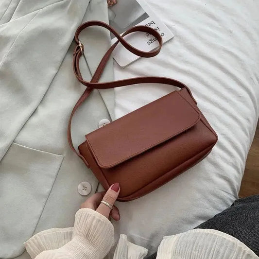 Girls’ PU Leather Crossbody Bag