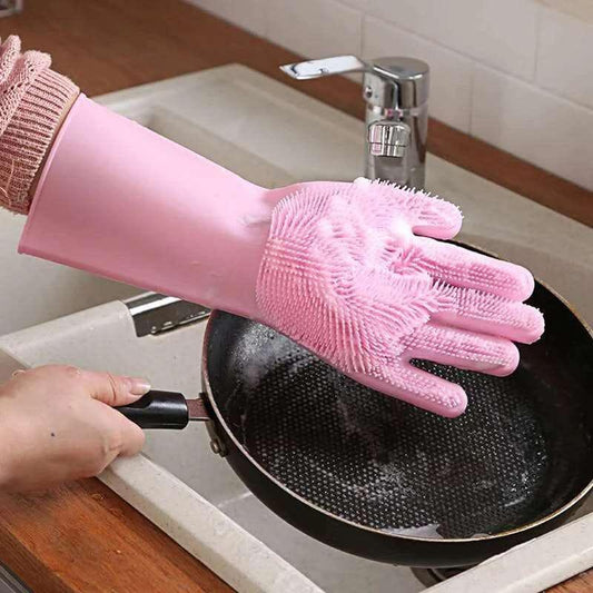Silicone Dish Washing Gloves