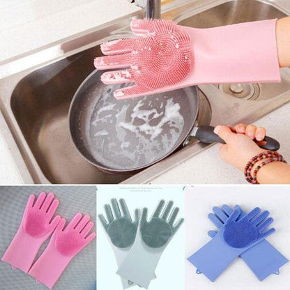 Silicone Dish Washing Gloves