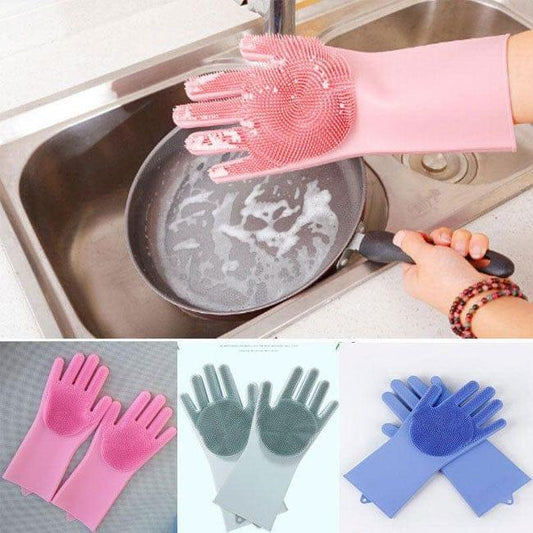 Silicone Dish Washing Gloves