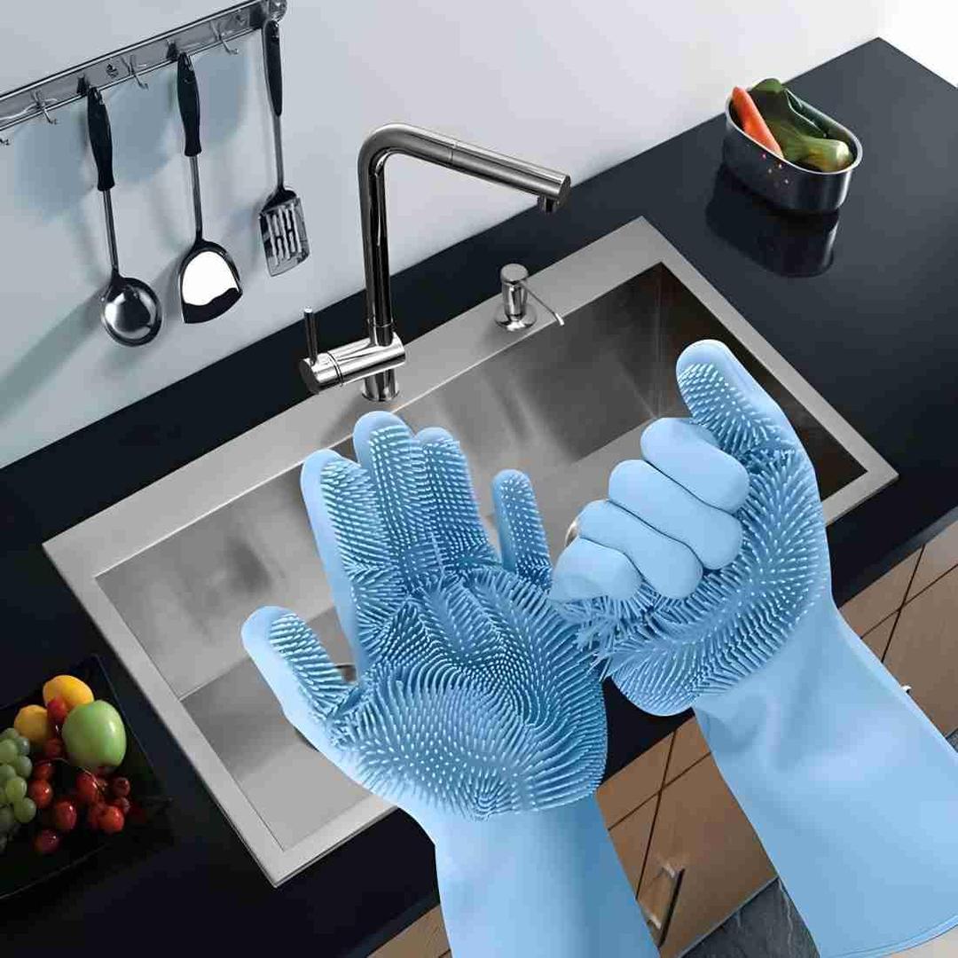 Silicone Dish Washing Gloves