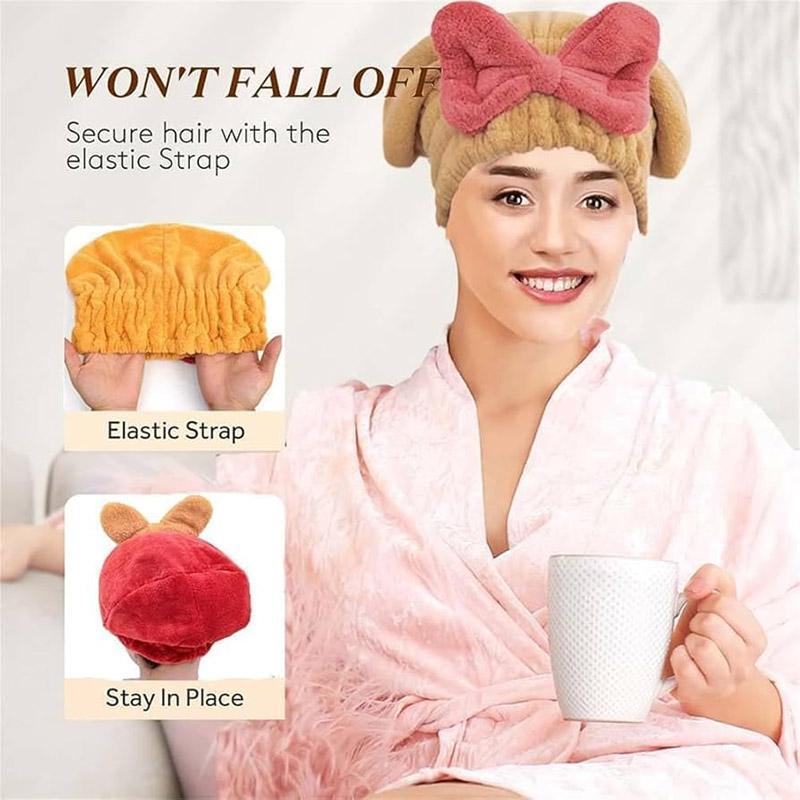 Wool Hair Dryer Cap – Soft &amp; Absorbent