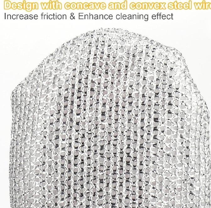 Steel Wire Cleaning Glove – Durable &amp; Safe