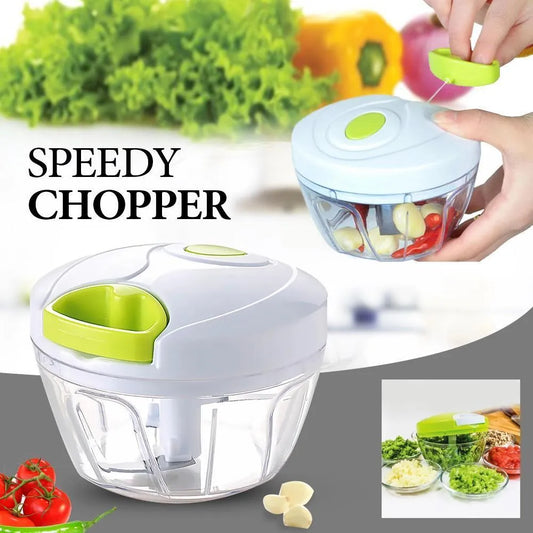 Manual food chopper