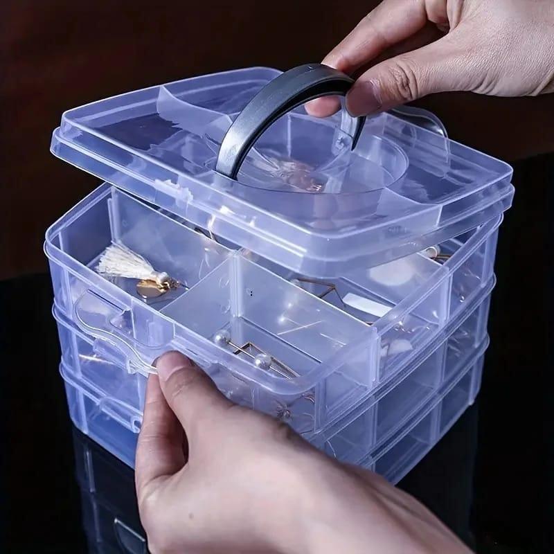 3-Layer Jewellery Organizer Box
