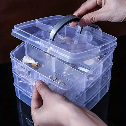 3-Layer Jewellery Organizer Box
