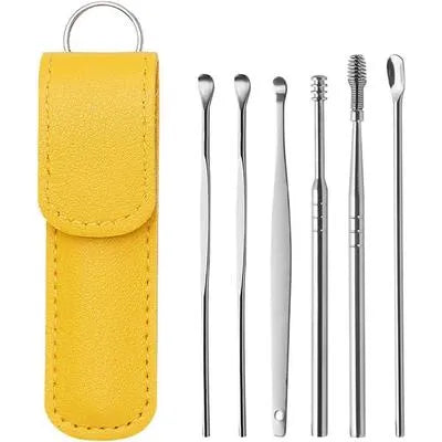 Personal Grooming Ear Cleaning Kit – Stainless Steel Ear Care Tool